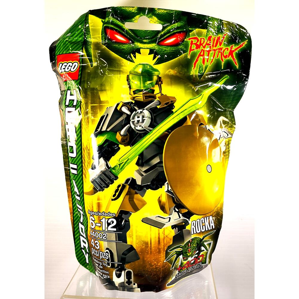LEGO 44002 Hero Factory Brain Attack ROCKA, New See Pics!